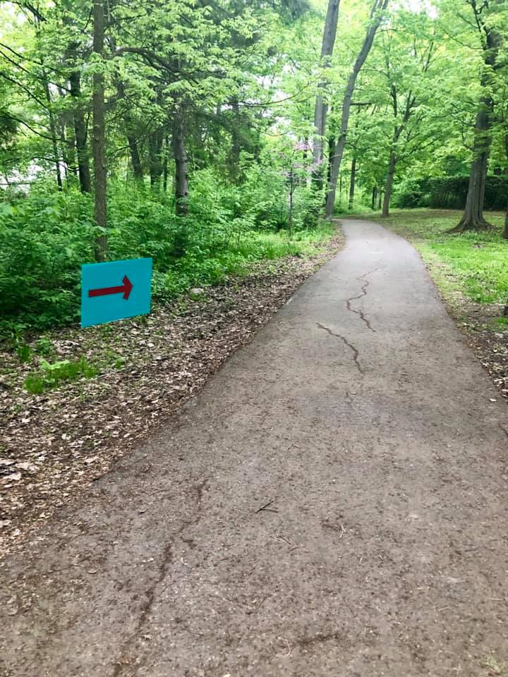 Fun Run route