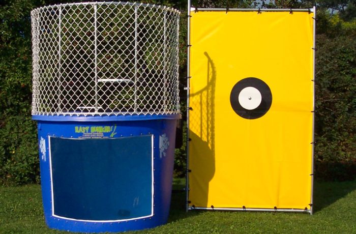 Alt text: dunk-tank