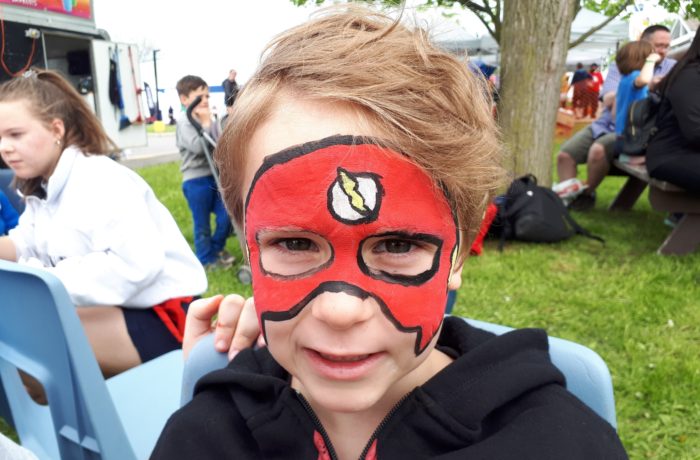 Alt text: facepaint20190601_141435